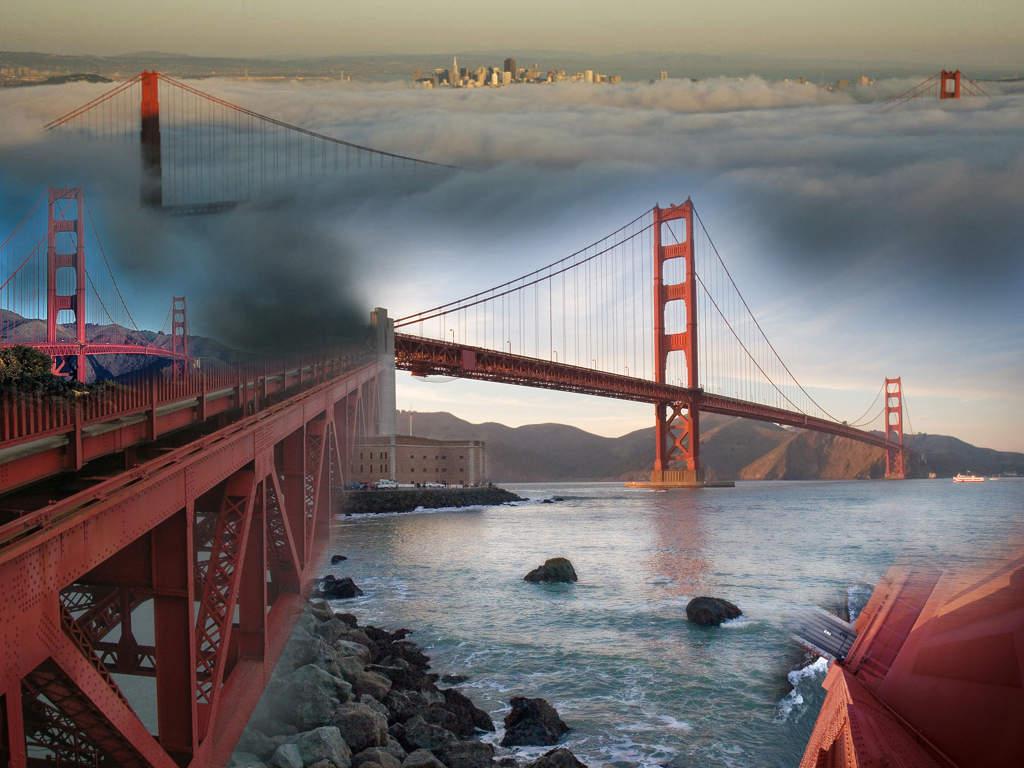 Création Nicolas - Le Golden Gate Bridge