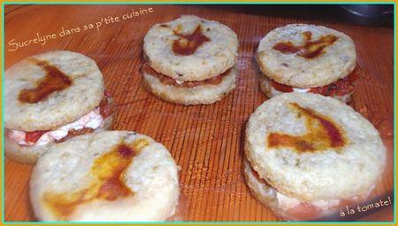 Mini burger à la tomate et au fromage de chèvre burger_2