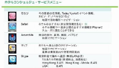 Hyatt Regency offre un iPhone 3GS à ses clients de Kyoto