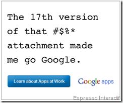 Publicité Google - Google Apps Publicité Google - Google Apps