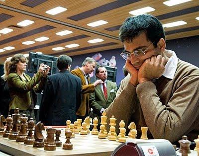 Rapide d'échecs de Mayence en Live à 18h30 Vishy Anand, le champion du Monde d'échecs © Fred Lucas
