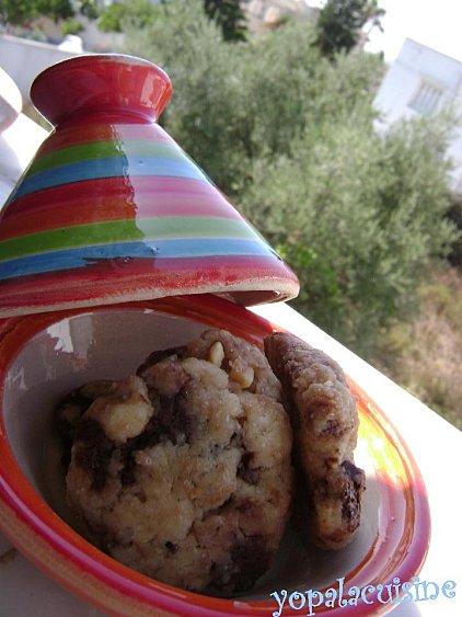 COOKIES AMANDES CHOCOLAT NOIR TROP BONS!! COOKIES AMANDES CHOCOLAT NOIR TROP BONS!!