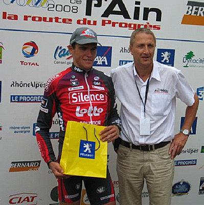 Tour de l'Ain 2009 - Greg Van Avermaet au départ