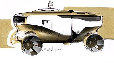 Concept car par Arseny Kostromin 2