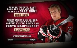 Kovalev, le poster boy des Sénateurs Kovalev, le poster boy des Sénateurs