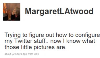 Margaret Atwood sur Twitter, en quête de son identité volée