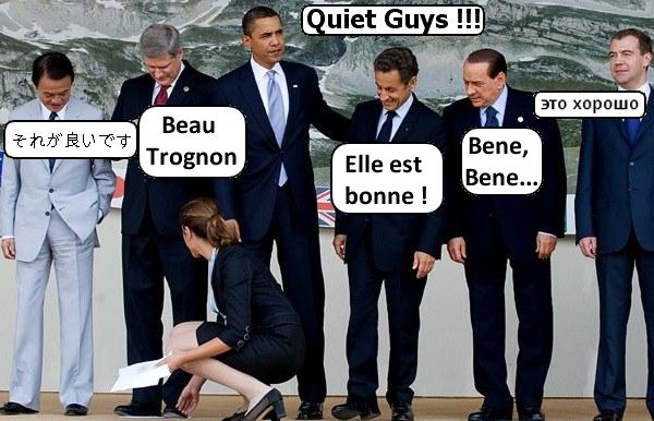 On se marre au G8 ! On se marre au G8 !