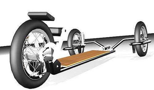 3806541411 79d2e46b03 Entre skateboard et trotinette, voici le tricycle urbain !