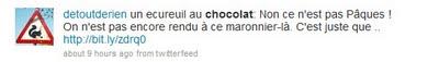 Le cri du chocolat