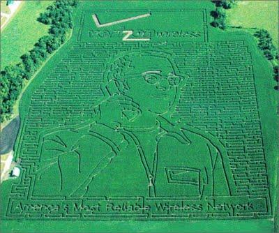 Verizon and the Largest Corn Maze...