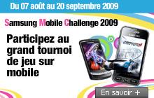 Samsung Mobile Challenge 09 : devenez champion du monde !