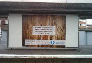 Abattu pour une histoire d'affiche...