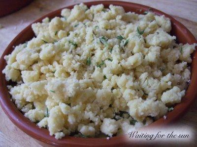 ≈ CRUMBLE DE COURGETTES AU THYM ET AU CHÈVRE ≈ ≈ CRUMBLE DE COURGETTES AU THYM ET AU CHÈVRE ≈