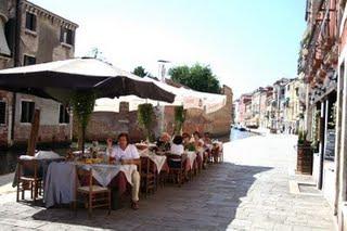 Un restaurant sympa à Venise
