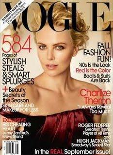 [couv] Charlize Theron pour Vogue us