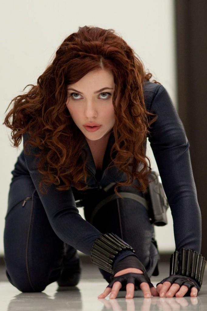 Scarlett Johansson en Veuve Noire dans Iron Man 2