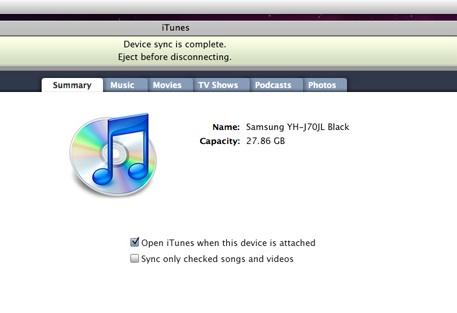 iTunes 9 : captures d'écran