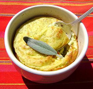 Soufflé de Courgettes