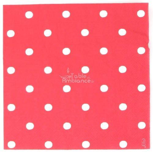 Serviette rose à pois, Mehyui Serviette rose à pois, Mehyui