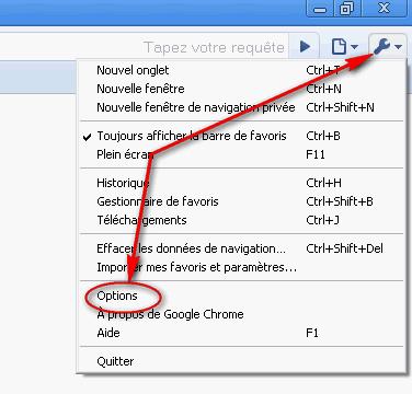 Changer de moteur de recherche sur Google Chrome Changer de moteur de recherche sur Google Chrome