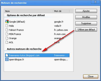 Changer de moteur de recherche sur Google Chrome Changer de moteur de recherche sur Google Chrome
