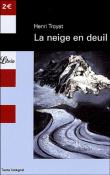 la neige en deuil