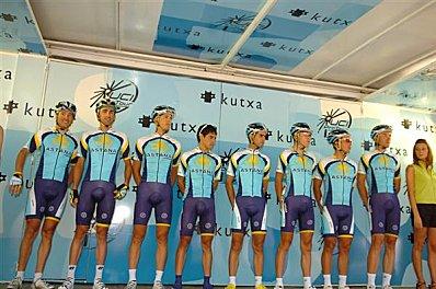 Tour d'Espagne 2009 - Astana sans Klöden