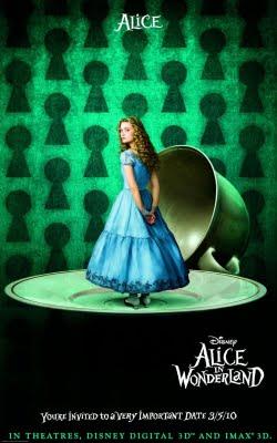 Alice Au Pays des Merveilles de Tim Burton