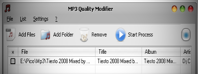 mp3 MP3 Quality Modifier