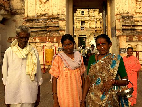 people grandparents and daughter