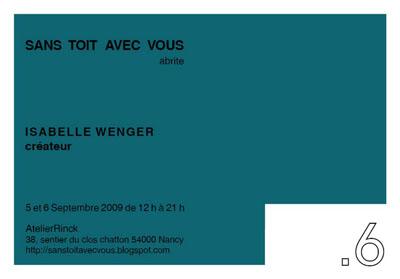 Sans toit avec vous n°6 sanstoitavecvous