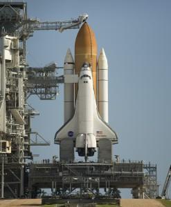 STS-128 Space Shuttle Discovery on Pad 39a