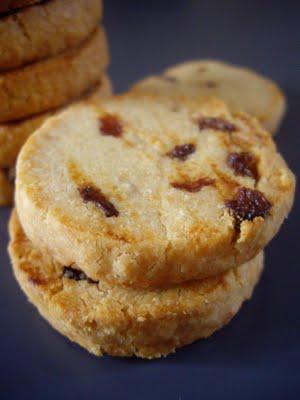 Sablés au parmesan et aux raisins Sablés au parmesan et aux raisins