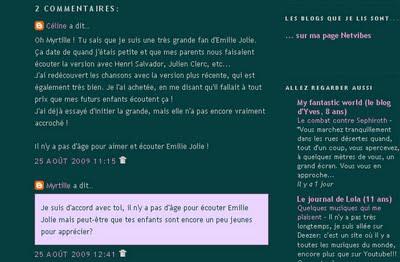 Différencier ses commentaires sur son blog Différencier ses commentaires sur son blog