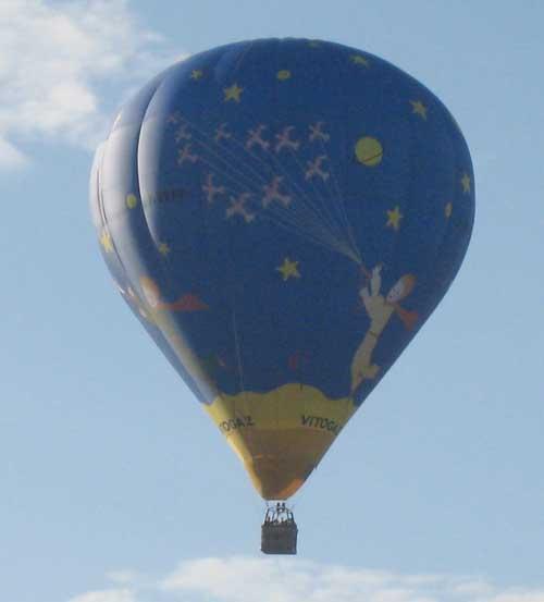 Prendre un ballon d'Anjou