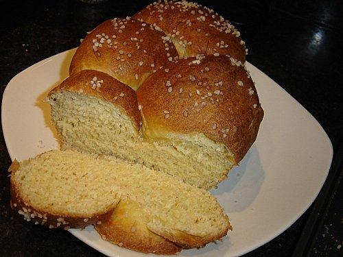 Une brioche maison... que c'est bon !