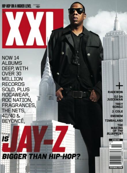 Jay-Z en couverture du magazine XXL