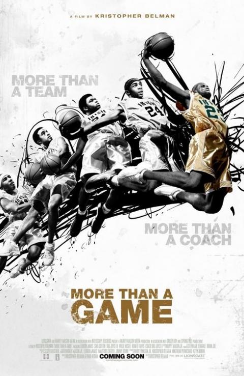 more_than_a_game Le cover nous montre l'histoire du basketball en representant tout les plus grands noms de ce noble sport.