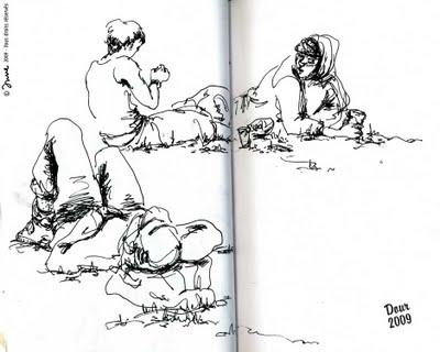 Dour 2009 **Live drawing !**