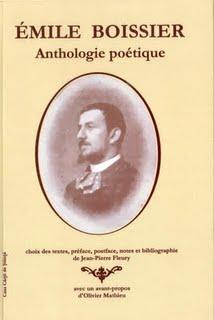 L'anthologie poétique d'Emile Boissier, par Jean-Pierre Fleury L'anthologie poétique d'Emile Boissier, par Jean-Pierre Fleury