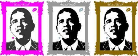 Les stickers Obama