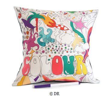Colours - Coussin, juin 2009 Colore