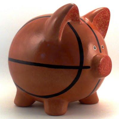Tirelire cochon haut en couleurs Tirelire cochon haut en couleurs