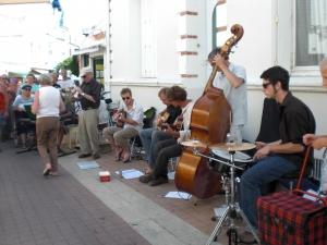 Un peu de jazz en pleine rue 