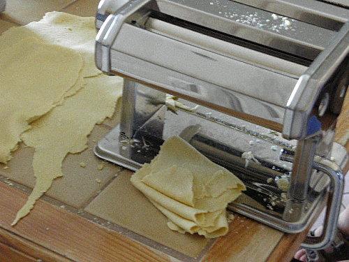 Tagliatelles fait maison, au noix de saint jacques Tagliatelles fait maison, au noix de saint jacques
