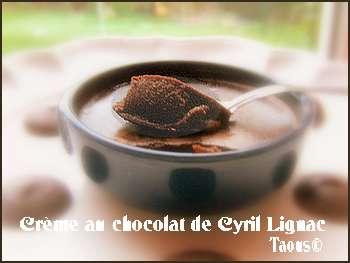 Crème chocolat de Lignac