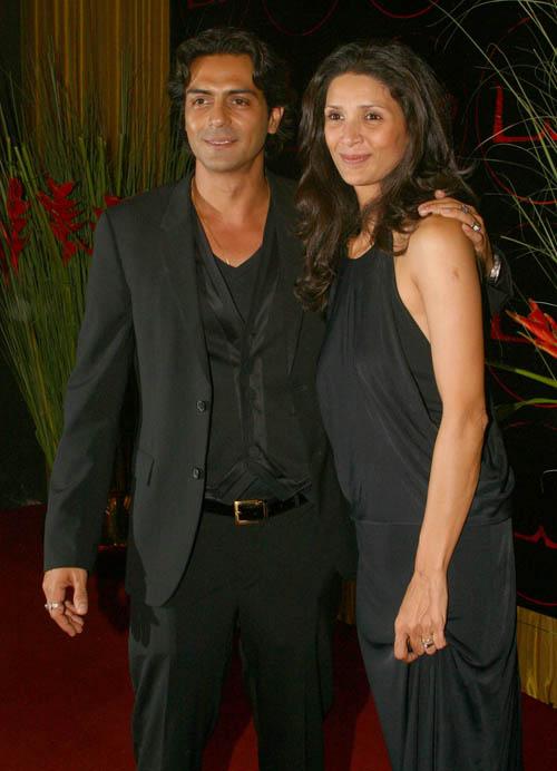 Arjun Rampal and Meher Jassia