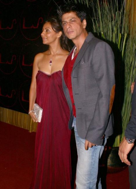 Shah Rukh and Gauri Khan 