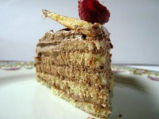 Dobos Torte ( Daring Bakers )