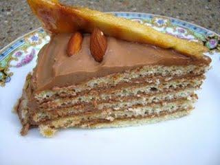 Dobos Torte ( Daring Bakers )